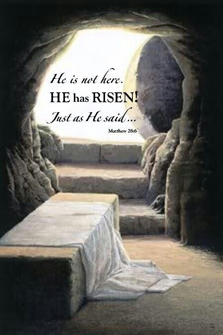 He is risen